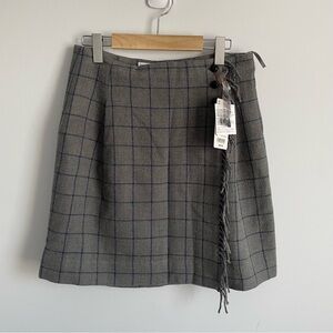(NWT) Uniqlo x Ines de la Fressange Wool Mini Skirt